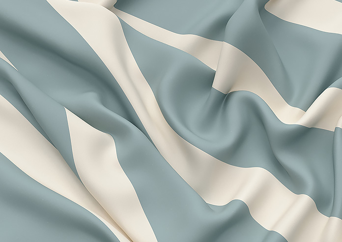 The British Stripe Co. Henry, Derwent No.1 - Twist&Fit Roman Blind - Image 4